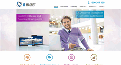 Desktop Screenshot of itmagnet.com.au